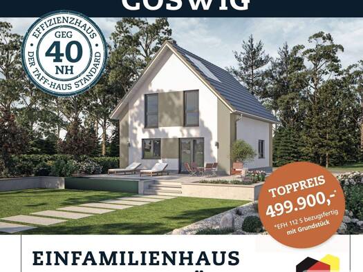 Einfamilienhaus zum Kauf - Erstbezug 499.000 € 5 Zimmer 112 m² 600 m² Grundstück Coswig 01640