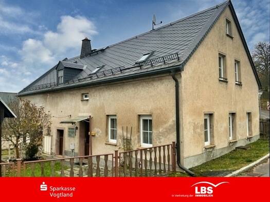 Einfamilienhaus zum Kauf 60.000 € 5 Zimmer 100 m² 390 m² Grundstück Oberbrambach Bad Brambach 08648