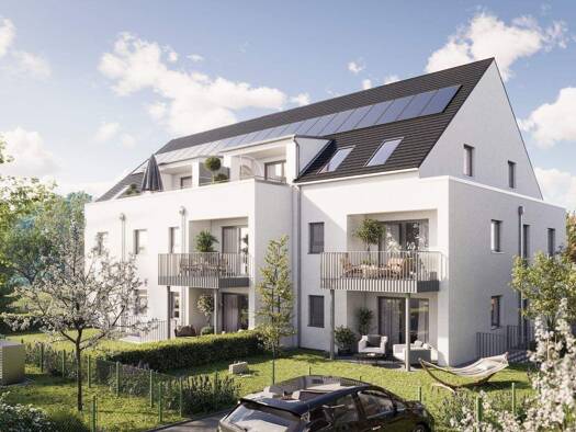 Wohnung zum Kauf - Neubau provisionsfrei 428.700 € 3 Zimmer 93,4 m² 2. Geschoss frei ab sofort Grimmstrasse 45 Eckersmühlen Roth 91154