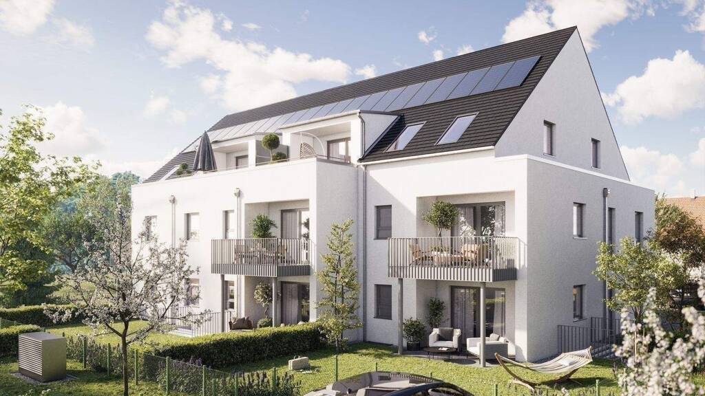 Wohnung zum Kauf - Neubau provisionsfrei 428.700 € 3 Zimmer 93,4 m² 2. Geschoss frei ab sofort Grimmstrasse 45 Eckersmühlen Roth 91154