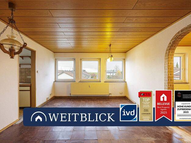 Wohnung zum Kauf 135.000 € 2 Zimmer 45 m² 3. Geschoss Hörnle Marbach am Neckar 71672