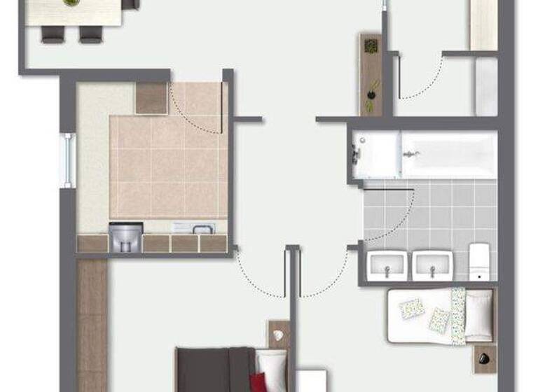 Wohnung zum Kauf 369.000 € 3 Zimmer 105,3 m² frei ab 31.12.2026 Damm Aschaffenburg / Damm 63741