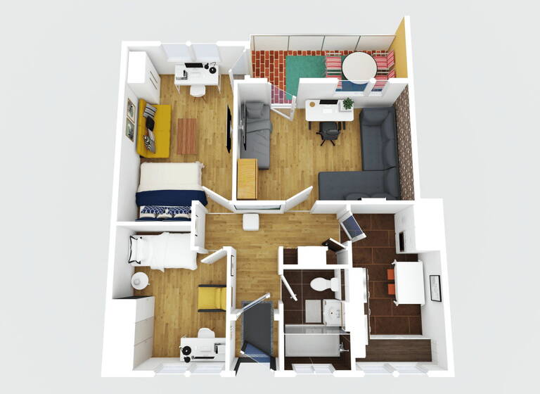 Wohnung zum Kauf provisionsfrei 324.000 € 3 Zimmer 63 m² EG Friedrichshafen 88045