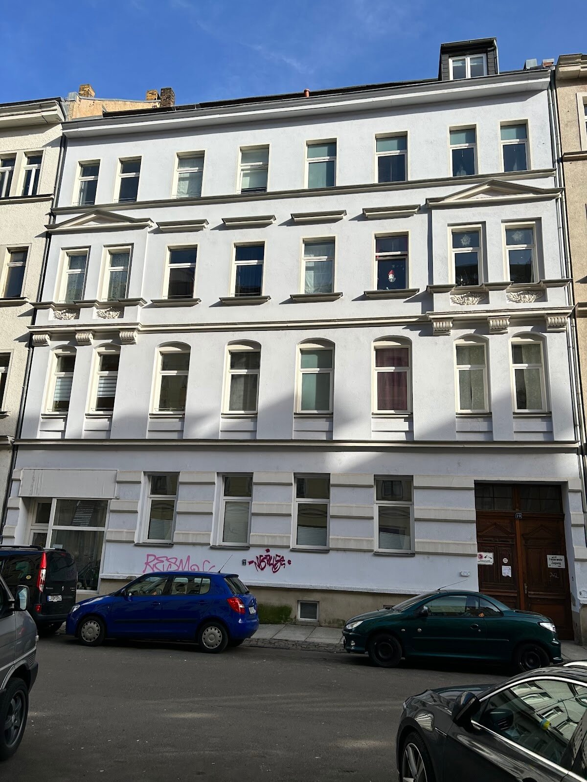 Wohnung zur Miete 500 € 1 Zimmer 45 m²<br/>Wohnfläche 1.<br/>Geschoss Fichtestraße 19 Südvorstadt Leipzig 04275