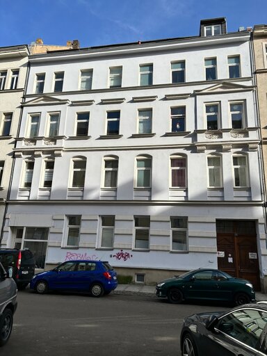 Wohnung zur Miete 500 € 1 Zimmer 45 m² 1. Geschoss Fichtestraße 19 Südvorstadt Leipzig 04275