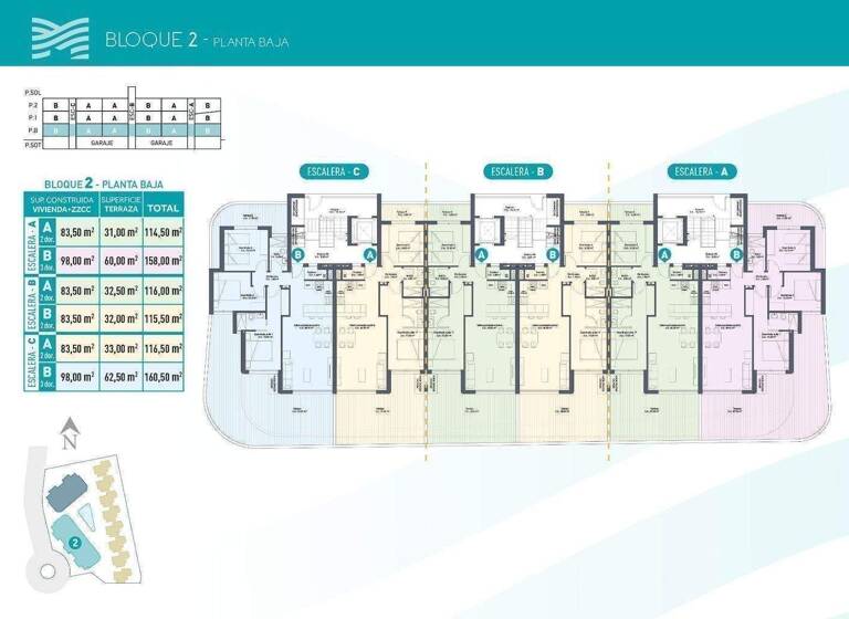 Wohnung zum Kauf - Erstbezug provisionsfrei 279.000 € 3 Zimmer 83 m² Los Alcazares