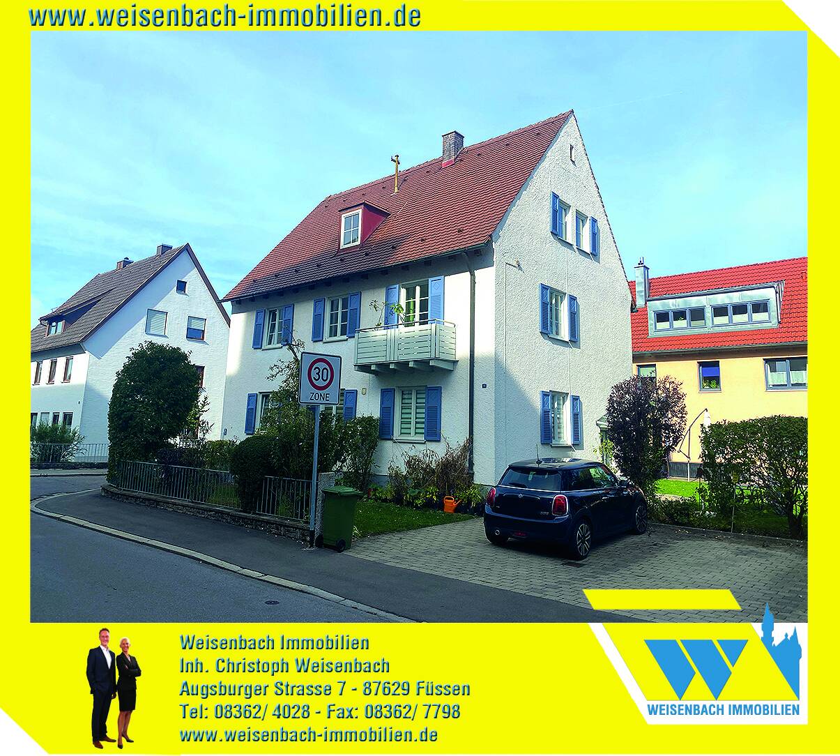 Mehrfamilienhaus zum Kauf als Kapitalanlage geeignet 550.000 € 8 Zimmer 176 m²<br/>Wohnfläche 240 m²<br/>Grundstück Kaufbeuren Kaufbeuren 87600