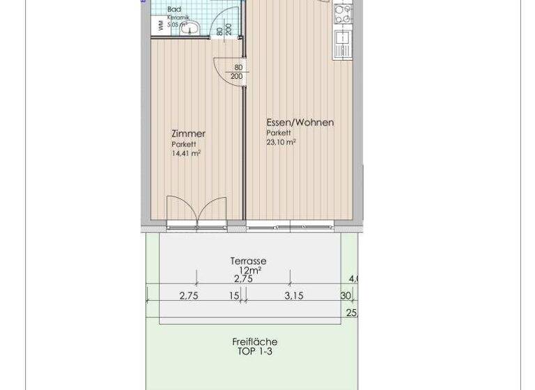 Wohnung zum Kauf - Erstbezug provisionsfrei 297.000 € 2 Zimmer EG Gadaunererstraße Bad Hofgastein 5630