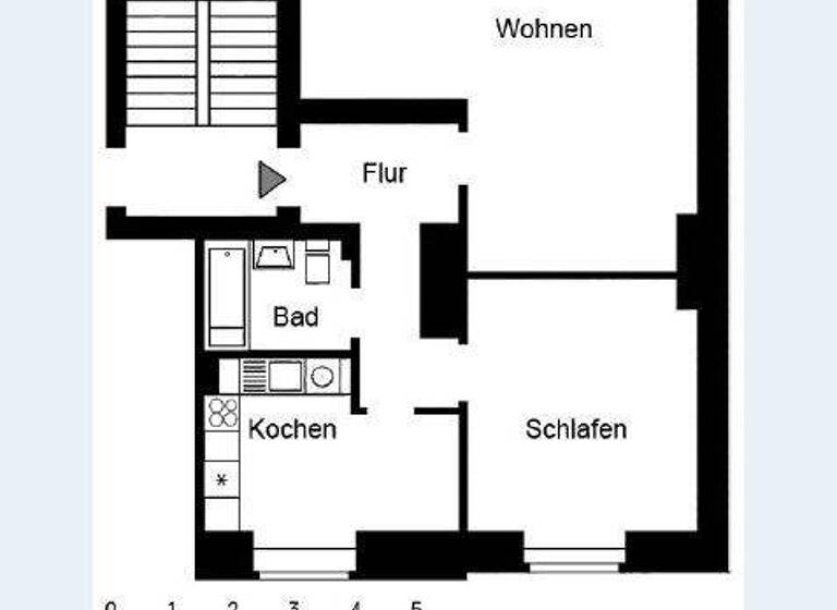 Wohnung zur Miete 657 € 2 Zimmer 64,9 m² 2. Geschoss frei ab 01.05.2026 Margaretenstr. 3 Frohnhausen Essen 45145