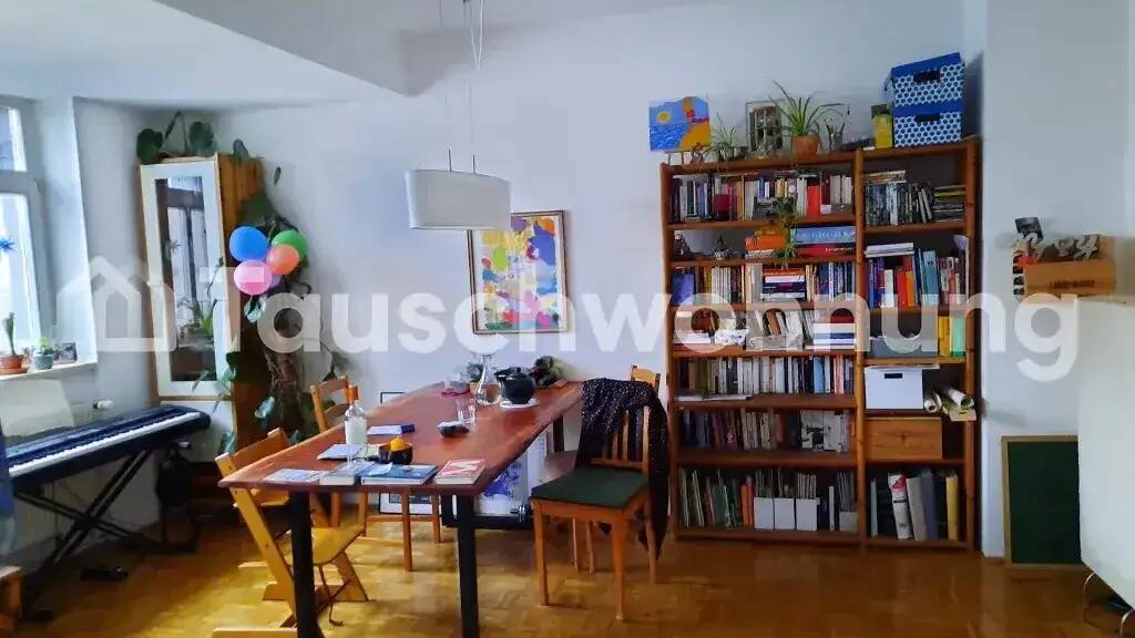 Wohnung zur Miete Tauschwohnung 580 € 3,5 Zimmer 80 m² 3. Geschoss Connewitz Leipzig 04277