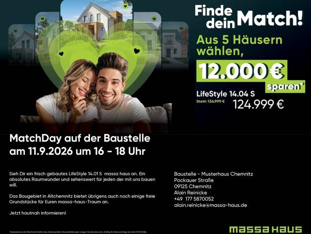 Haus zum Kauf provisionsfrei 289.079 € 3 Zimmer 96,6 m² 981 m² Grundstück Burgstädt Burgstädt 09217