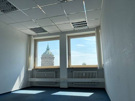 Büro zur Miete provisionsfrei 550 € 1 Zimmer 17 m² Bürofläche Quadrate Mannheim 68161