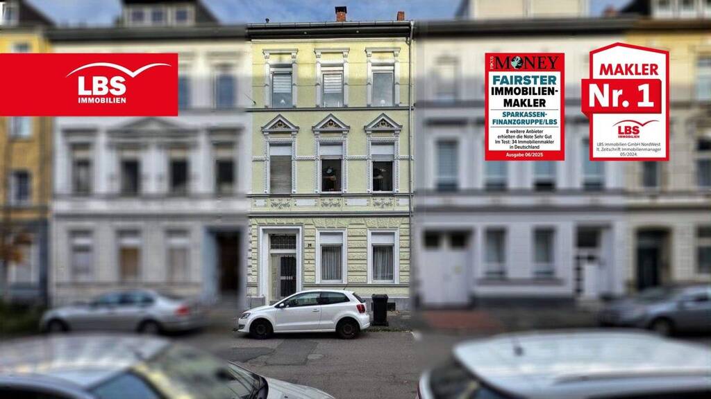 Mehrfamilienhaus zum Kauf 558.000 € 12 Zimmer 314 m² 178 m² Grundstück Stadtmitte Krefeld 47798