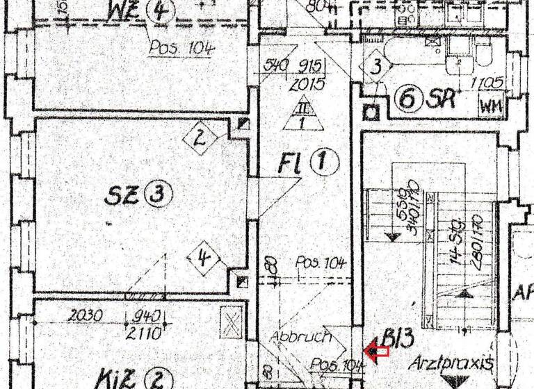 Wohnung zur Miete 829 € 3 Zimmer 97 m² 1. Geschoss frei ab 01.07.2026 Mariannenstraße 81 Volkmarsdorf Leipzig 04315