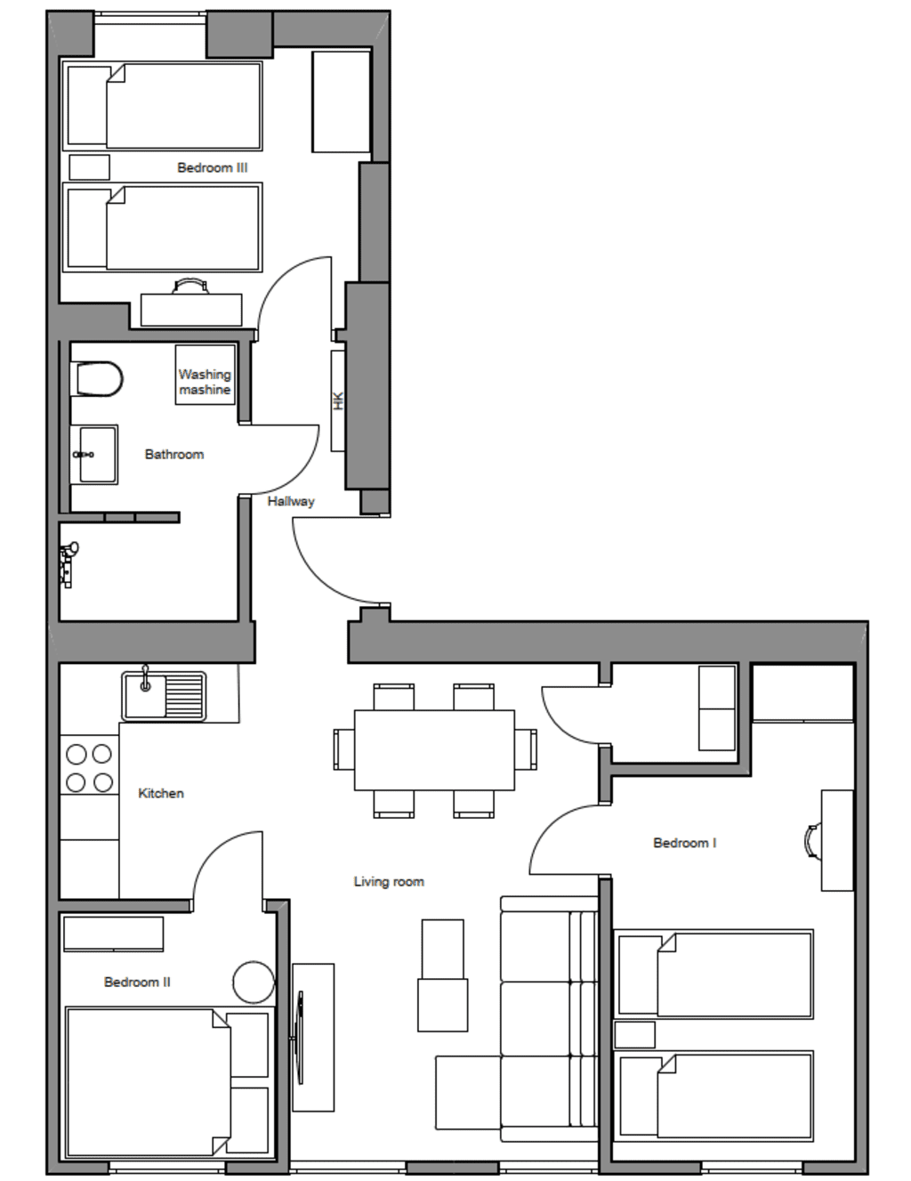 Wohnung zur Miete Wohnen auf Zeit 2.541 € 5 Zimmer 65 m²<br/>Wohnfläche 31.03.2025<br/>Verfügbarkeit Pohlestraße Köpenick Berlin 12557