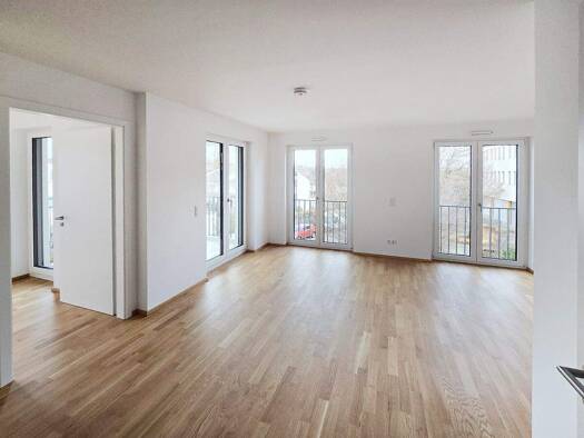 Wohnung zur Miete - Erstbezug 1.100 € 2 Zimmer 51,2 m² 2. Geschoss frei ab sofort Grubmühlerfeldstraße 48a Gauting 82131