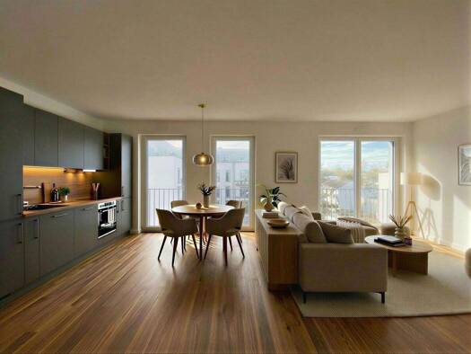 Wohnung zum Kauf - Erstbezug provisionsfrei 402.000 € 3 Zimmer 78,2 m² 2. Geschoss Giengen Giengen an der Brenz 89537