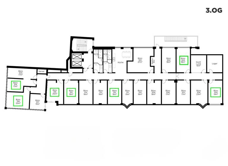 Bürofläche zur Miete provisionsfrei 1.199 € 27 m² Bürofläche Georgsplatz Hamburg-Altstadt Hamburg 20099