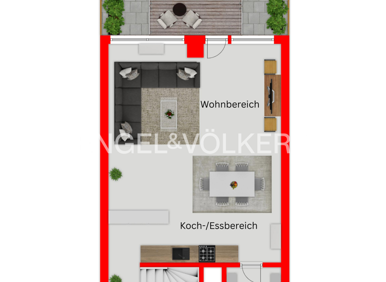 Wohnung zum Kauf 395.000 € 3 Zimmer 98 m² Hilden 40723