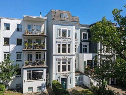 Stadthaus zum Kauf 3.500.000 € 22 Zimmer 533 m² 469 m² Grundstück frei ab sofort Rotherbaum Hamburg 20146