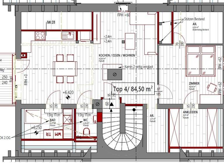 Wohnung zum Kauf 270.000 € 2 Zimmer 82 m² 2. Geschoss Bad Mitterndorf 8983