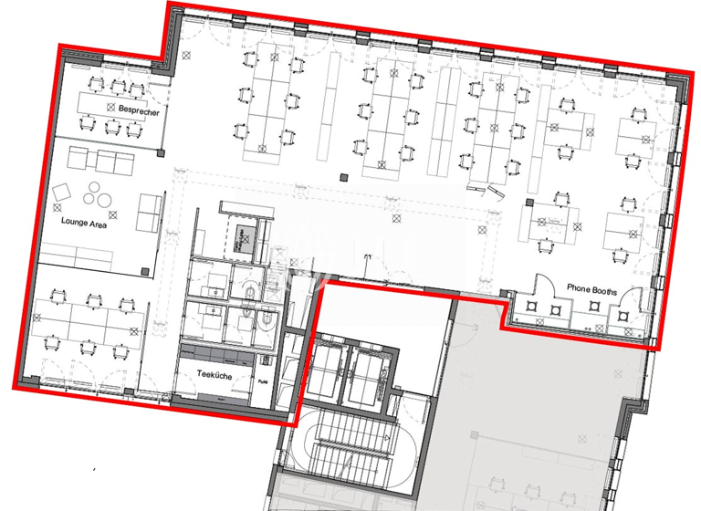 Bürofläche zur Miete provisionsfrei 27 € 373,9 m² Bürofläche teilbar ab 374 m² Alter Steinweg 1-3 Neustadt Hamburg 20459