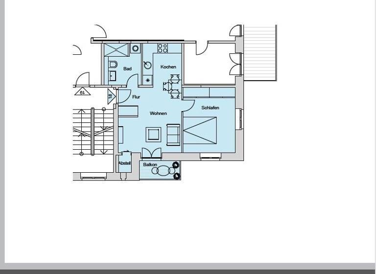 Wohnung zum Kauf 169.000 € 2 Zimmer 41,6 m²<br/>Wohnfläche 2.<br/>Geschoss Friedrich-Ebert-Straße 51 Zentrum-West Leipzig 04109