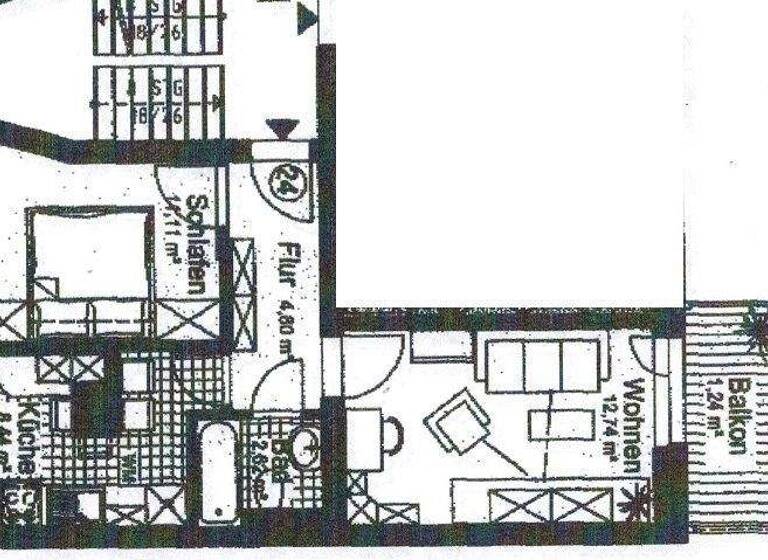 Wohnung zur Miete 250 € 2 Zimmer 41 m² EG frei ab sofort Heimgarten 108  we 12 Adelsberg Chemnitz 09127