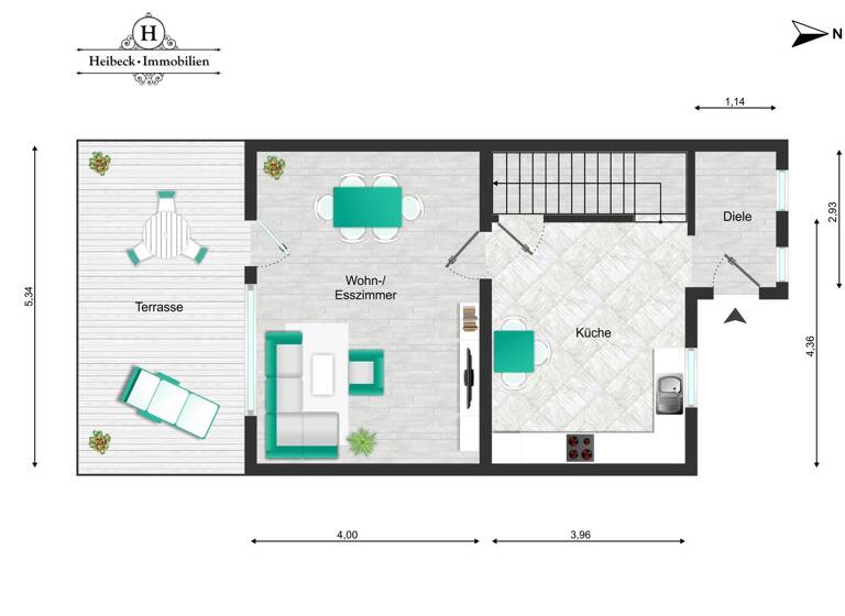 Reihenendhaus zum Kauf 587.000 € 3 Zimmer 95 m² 357 m² Grundstück Lichterfelde Berlin 12207