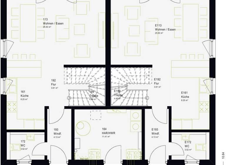 Haus zum Kauf - Erstbezug provisionsfrei 415.219 € 10 Zimmer 198 m² 515 m² Grundstück Großerlach 71577