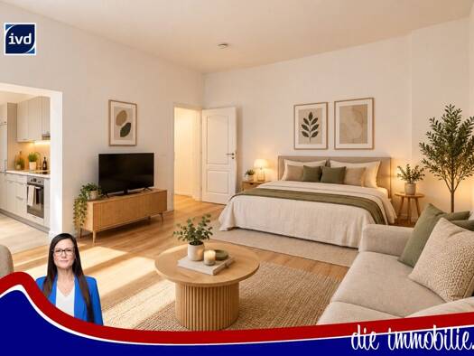 Wohnung zur Miete 295 € 1 Zimmer 33 m² Wasserstraße 3 Werder Magdeburg 39114