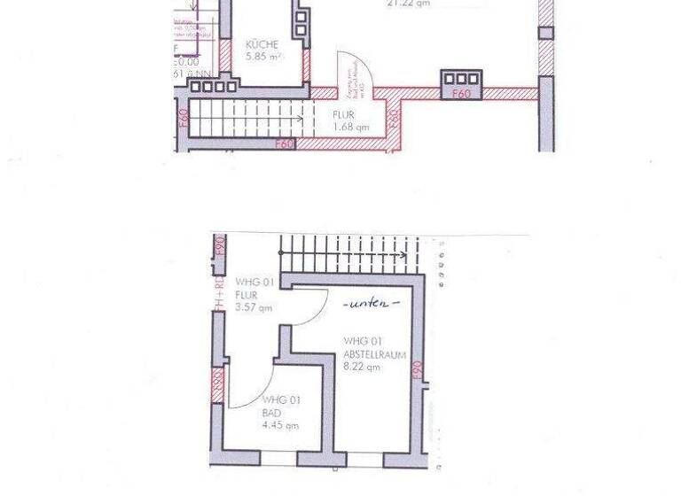 Studio zum Kauf provisionsfrei 139.000 € 1 Zimmer 45 m² EG Mittelstr. 30 Innenstadt Bielefeld 33602