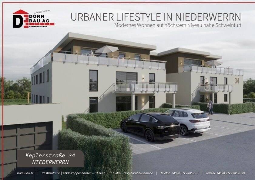 Immobilie in Niederwerrn - NIederwerrn 2 Zimmer Wohnung WEH 12 - Bild 2