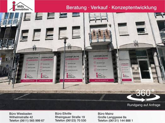 Bürofläche zum Kauf 7.442 € 2 Zimmer Altstadt Mainz 55116