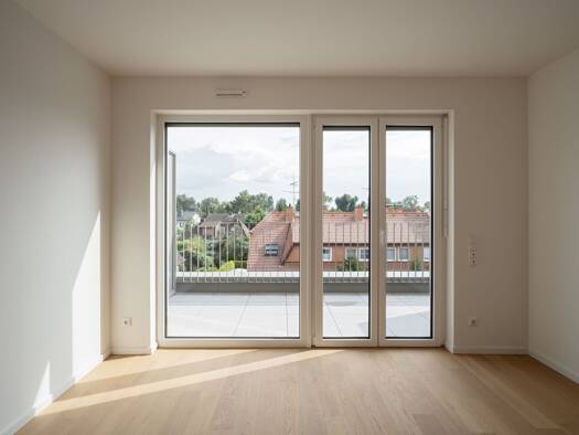 Penthouse zur Miete - Erstbezug 1.440 € 3 Zimmer 80,3 m² 3. Geschoss Kennedystr. 1 e Dörnigheim Maintal 63477