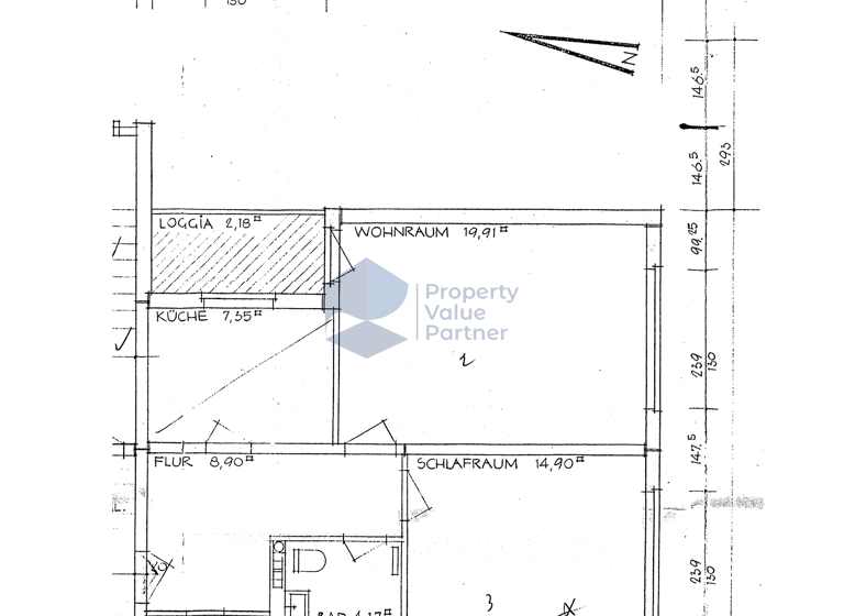 Wohnung zur Miete 595 € 2 Zimmer 59,5 m² 5. Geschoss frei ab sofort Rabenberg Wolfsburg 38444