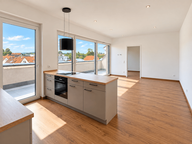 Wohnung zur Miete - Erstbezug 1.350 € 3 Zimmer 77,9 m² frei ab 01.11.2026 Giengen Giengen an der Brenz 89537