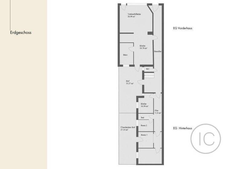 Mehrfamilienhaus zum Kauf 2.500.000 € 24 Zimmer 613 m² 247 m² Grundstück Neustadt-Süd Köln 50677