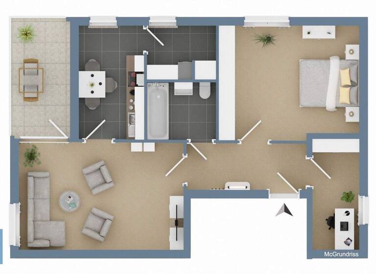 Wohnung zum Kauf 255.000 € 2,5 Zimmer 57 m² EG Mauthausstr. 18a Hohenems 6845
