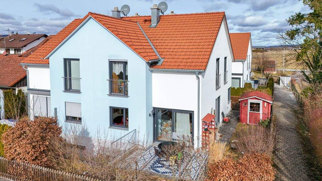 Doppelhaushälfte zum Kauf 795.000 € 4 Zimmer 124,1 m² 262,5 m² Grundstück Wielenbach 82407