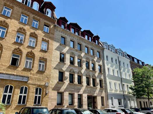 Wohnung zur Miete 740 € 2 Zimmer 51 m² Geschoss 3/5 frei ab sofort Rennweg Nürnberg 90489