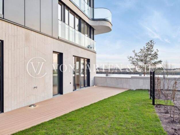 Wohnung zur Miete 3.490 € 3,5 Zimmer 122 m² Kleiner Grasbrook Hamburg - Hafencity 20457