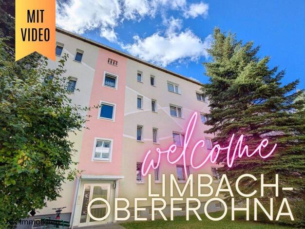 Wohnung zur Miete 326 € 2 Zimmer 50,9 m² EG Professor-Willkomm-Str. 1c Limbach-Oberfrohna 09212