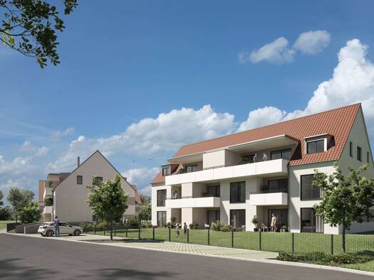 Wohnung zum Kauf - Erstbezug provisionsfrei 298.300 € 2 Zimmer 63,6 m² 1. Geschoss frei ab sofort Am Alten Forsthaus 18 Pyrbaum 90602
