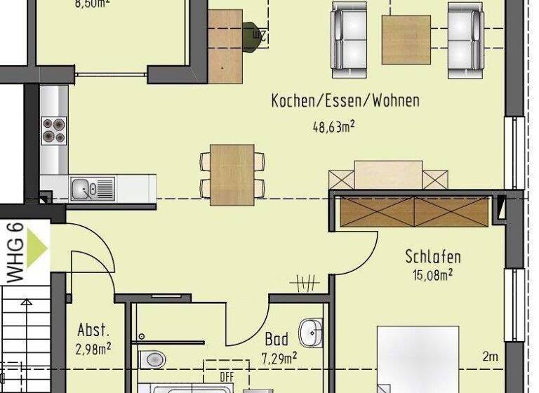 Wohnung zum Kauf 342.000 € 2 Zimmer 76 m² Dietenheim 89165
