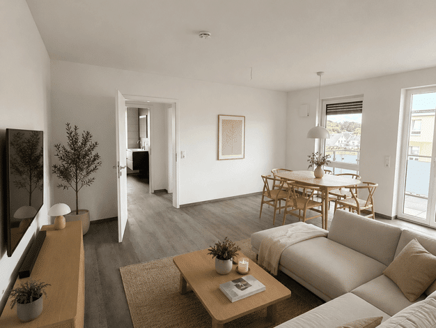 Wohnung zur Miete - Erstbezug 1.129 € 3 Zimmer 73,7 m² 1. Geschoss frei ab sofort Hubert-Korte-Straße 7 Voxtrup Osnabrück 49086