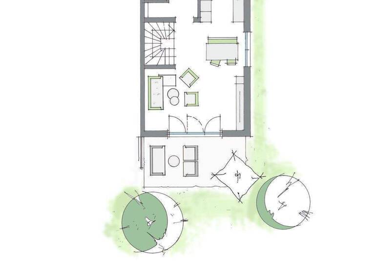 Doppelhaushälfte zum Kauf provisionsfrei 655.000 € 5 Zimmer 120 m² 180 m² Grundstück am Klosterholz Steudach Erlangen 91056