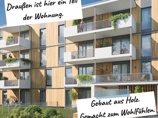 Wohnung zum Kauf - Erstbezug 498.000 € 3 Zimmer 77,1 m² EG Wels Wels 4600