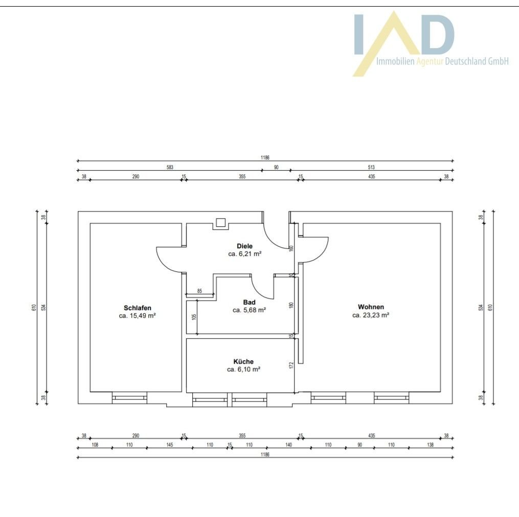 Wohnung zum Kauf 93.000 € 2 Zimmer 57 m²<br/>Wohnfläche Bahnhofsvorstadt Plauen 08525