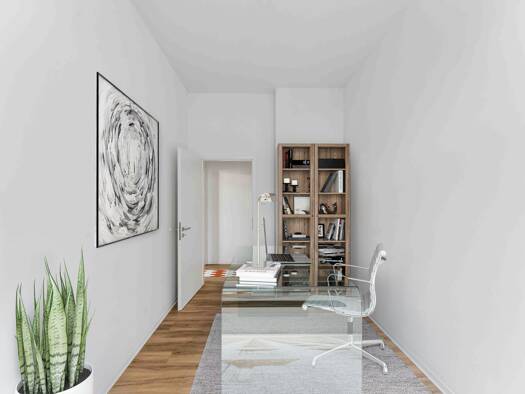 Wohnung zur Miete - Erstbezug 750 € 2 Zimmer 49,1 m² 2. Geschoss frei ab sofort Columbusstraße Löbtau-Nord Ortsamtsbereich Cotta 01159